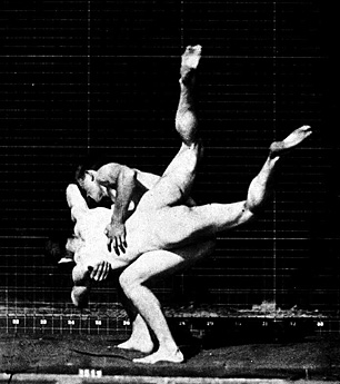 Image of Two Wrestlers by Eadweard Muybridge